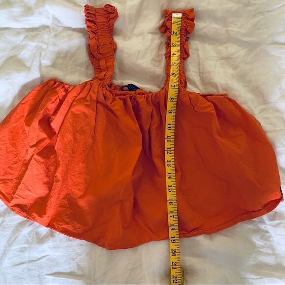 Orange Ruffled Tank from Eloquii - Picture 5 of 7